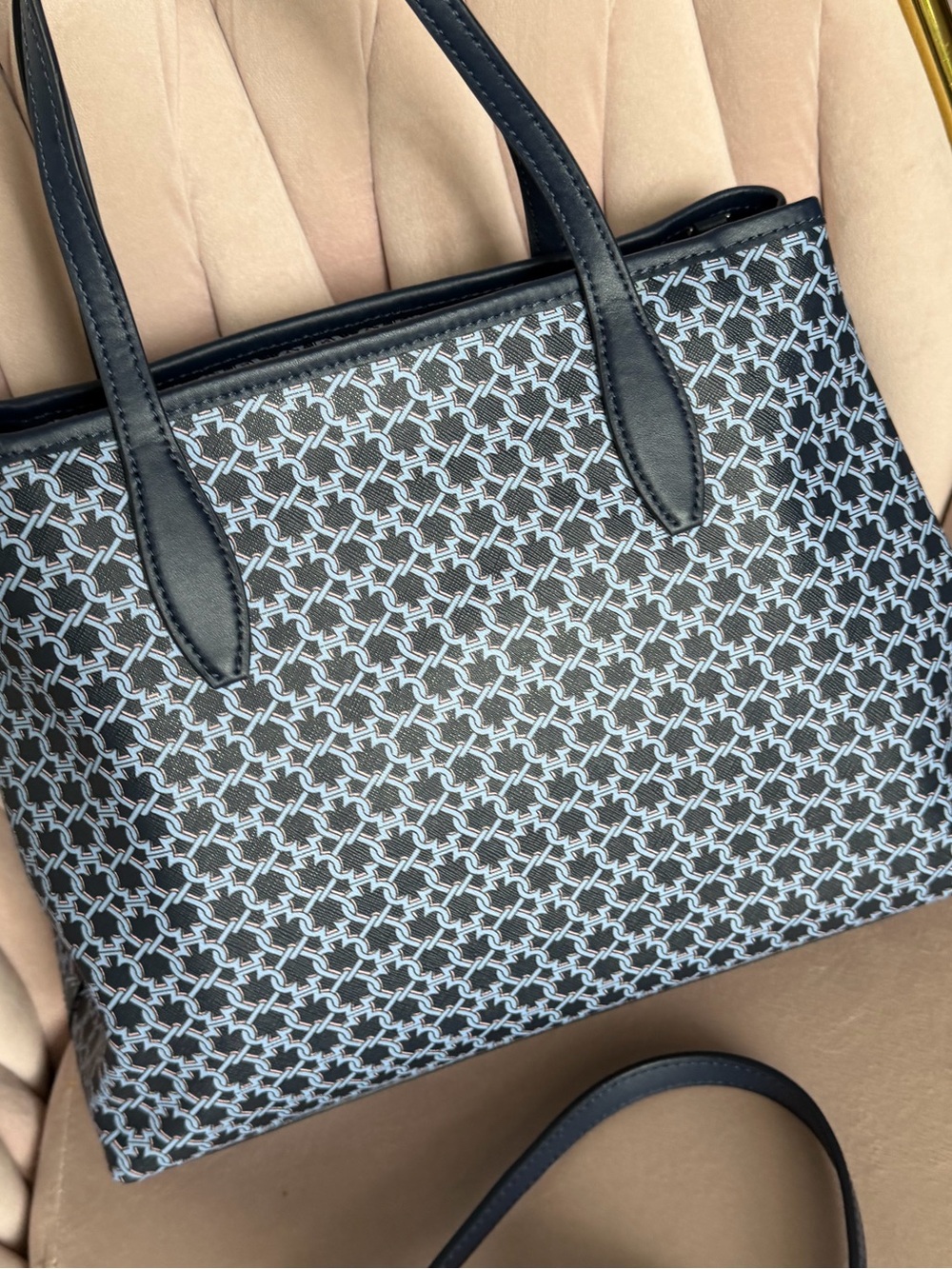 Kate Spade ♠️ New York Link Mini Tote Crossbody in Blue Multi - Picture 5 of 16